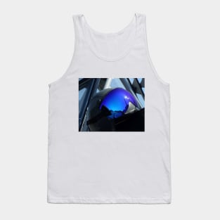 Helmet Visor Reflection Tank Top